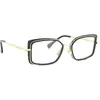 Max Mara Femme Max Mara MM5186 001 Montures optiques Acétate Noir Carré Normale
