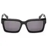 MAX &CO MO0132 Sunglasses, Shiny Black, 56/18/140 Unisex