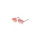 Lunettes de soleil - WEB EYEWEAR - WE0248-67G - Marron Rouge - Ø 58 mm - Métal