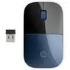 HP Z3700 - Souris Sans Fil Bleue (USB, 1200 DPI, Ambidextre)