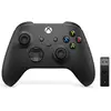 Microsoft Manette Xbox nouvelle génération avec adaptateur sans-fil Windows 10 - Noir