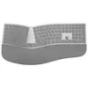 MICROSOFT Clavier Ergonomique Surface - Sans fil - Bluetooth 4.0 - Gri...