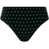 Freya maillot Culotte de bain taille haute noire