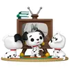 Figurine Funko Pop Moment 101 Dalmatians Rolly, Patch & Lucky with TV