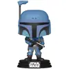 Funko Figurine Pop Star Wars The Mandalorian Death Watch Flashback Blue