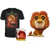 Funko T-Shirt M Avec Pop Mufasa / Le Roi Lion / Funko Pop Marvel