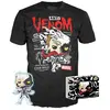T-SHIRT L AVEC POP ANTI VENOM / VENOM / FIGURINE FUNKO POP
