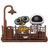 Funko Wall-E - Pack 2 Figurines Pop Moment! Wall-E & Eve 9 Cm