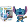 Figurine Funko Pop Disney Lilo and Stitch Stitch with Ukulele Avant-pr...