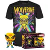 Funko T-Shirt M Avec Pop Wolverine / Blacklight / Funko Pop Marvel