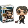 Funko Harry Potter Figurine Pop! Movies Vinyl Harry With Firebolt & Feather 9 Cm