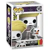 Figurine Funko Pop Disney Nightmare Before Christmas Jack with Zero TU