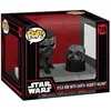 Figurine Funko Pop Deluxe Darkside Kylo Ren avec casque de Dark Vador