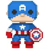Funko Figurine Funko Pop - Marvel Comics N°1426 - Captain America - 8-Bit (82700)