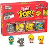 Funko Pop! Bitty POP - Figurki Scratchy z The Simpsons, Zestaw 4 sztuk