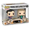 2 PACK MICHAEL SCOTT ET HOLLY FLAX / THE OFFICE / FIGURINE FUNKO POP