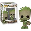 Figurine Funko Pop Marvel We Are Groot Iron Man