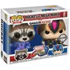 Figurine Pop - Marvel Vs Capcom - Pack Rocket Vs Megaman - Funko Pop