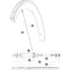 Mavic Rayons Avant Comete Pro Carbon Exalith 12 Unités