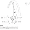 Mavic Rayons Crossmax Pro Carbon 27.5 Front/rear 14 Unités