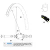 Mavic Rayons Gauches Ksyrium Pro Carbon Sl Ust Disc 12 Unités