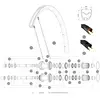 Mavic Rayons Arrière Droits Ksyrium Elite Allroad/allroad Elite Disc 2...