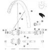 Mavic Rayons Arrière Droits Xa Pro Carbon 29 2017-18 12 Unités