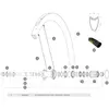 Mavic Jante Arrière Cosmic Pro Carbon Sl Tubular