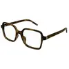 Lunettes de soleil Saint Laurent  SL M139 Cadres Optiques, Havana/Transparent, 54 mm