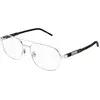 Lunettes de soleil Gucci  GG1800O Cadres Optiques, Argent/Transparent, 56 mm