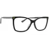 Lunettes de soleil Gucci  GG0025O Cadres Optiques, Noir/Transparent, 56 mm