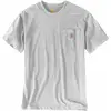Carhartt Workwear K87 Pocket, t-shirt , couleur: Gris Clair , taille: L