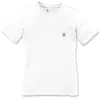 Carhartt Workwear Pocket, t-shirt femmes , couleur: Blanc , taille: M