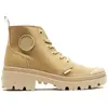 Palladium Bottines tendance Pallabase Twill pour femme Caramel Taille 40