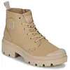 Palladium Femme Pallabase Twill Chaussures-lifestyle, Brown, 38 EU