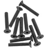 AXA148 Hex Socket Flat Head M3x18mm Black (10)