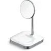 Support de Charge sans Fil 2 en 1 pour iPhone et Airpods Satechi Gris