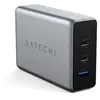 Chargeur Secteur Satechi 100W 2 ports USB-C + 1 port USB-A Gris