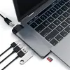 Satechi Hub Pro USB Type-C avec Ethernet et HDMI 4K Gris Sidéral