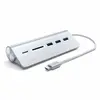Satechi Hub USB-C Combo pour ordinateur de bureau Argenté