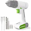 WORKPRO Perceuse Visseuse sans Fil 12V Tout-en-un avec Mandrin 10mm(3/...