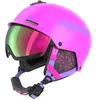 Casque Marker Vijo+ rose fuchsia avec lentille miroir verte pour enfant - 51-56