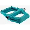 Pédales VTT RIDE - Race Face - Turquoise - Corps en nylon durable - 18 crampons de traction