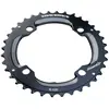 Plateaux externe race face turbine 11v 104mm noir