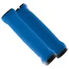 Paire de grips race face lovehandle double lock on bleu