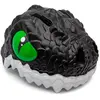 Casque de velo pour enfants   dragon noir   crazy safety   certifie en1078