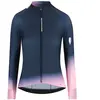 Q36.5 Maillot à Manches Longues Gregarius Hybrid Collar Fade L