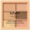NYX Professional Makeup 3C Conceal, Correct, Contour Palette anti cerne 10 g