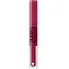 NYX Professional Makeup Shine Loud pro pigment lip shine #goal getter