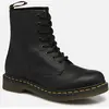 Dr. Martens 8 oeillets, Rangers Femme, Noir Noir Noir Gras, 39 EU